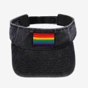 🌈 Pride Grey Wash Visor